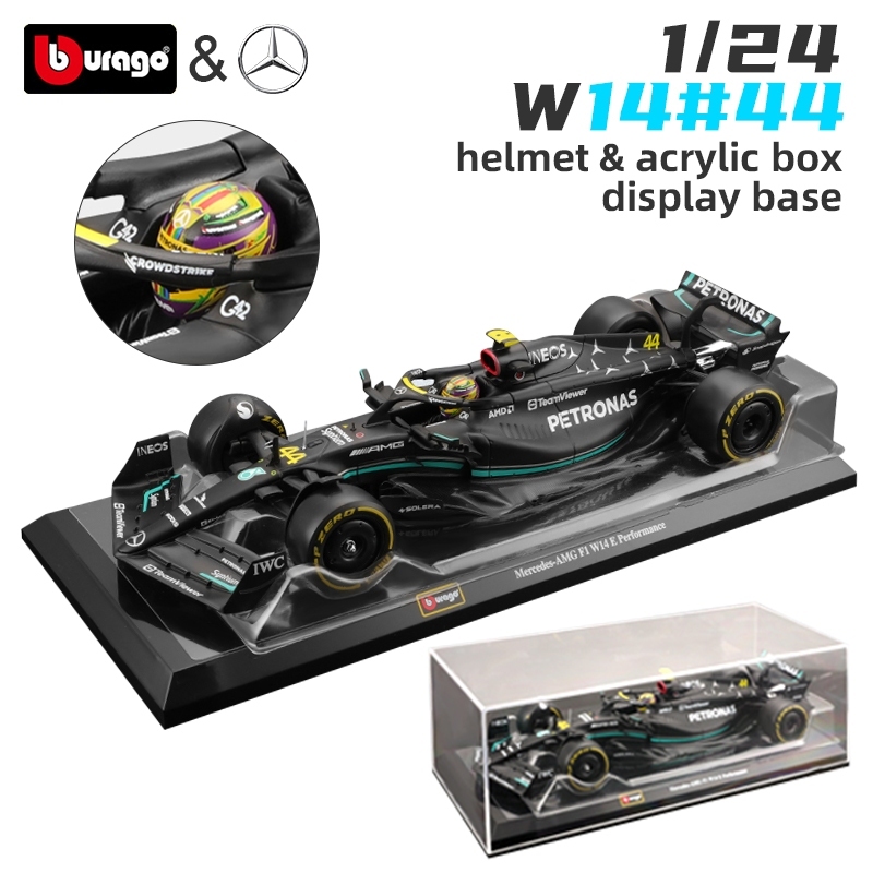 HTLNUZD 1/24 F1MercedeAMGW14#44 - Figura de piloto versión