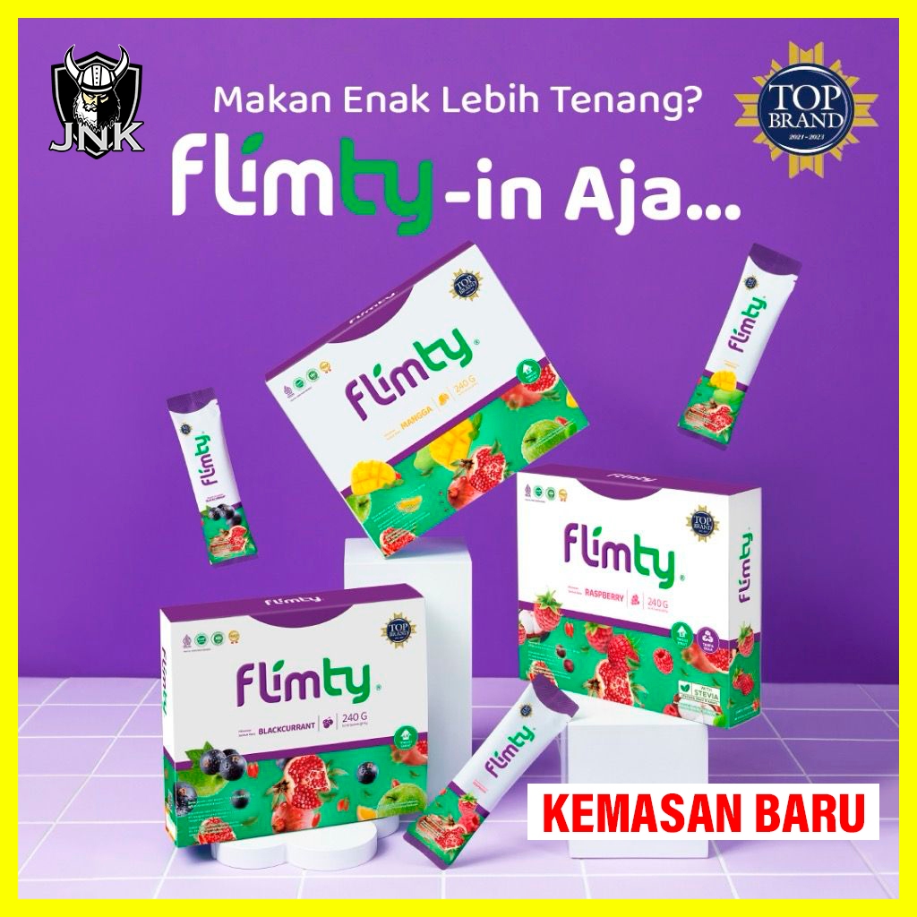Jual Flimty Fiber | Detox | Antidioksidan Rasa Blackcurrant dan ...