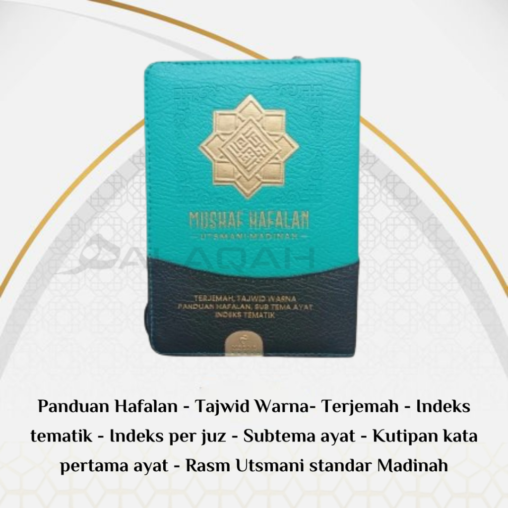 Jual Mushaf Hafalan Rasm Utsmani Madinah Cover Dompet Resleting A6 ...