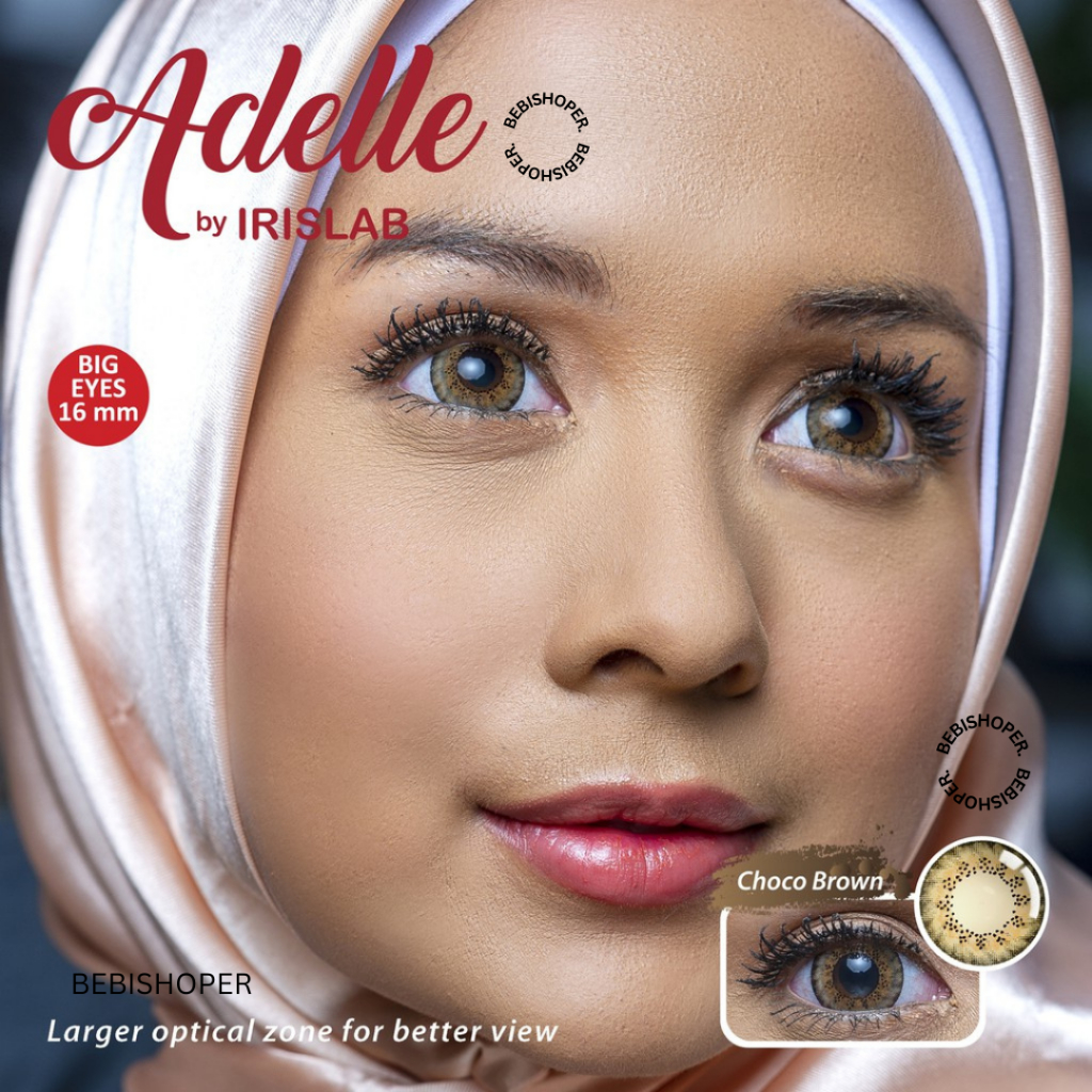 Jual Softlens BERBIE ADELLE 16MM Softlens Black Minus , Softlens Abu ...