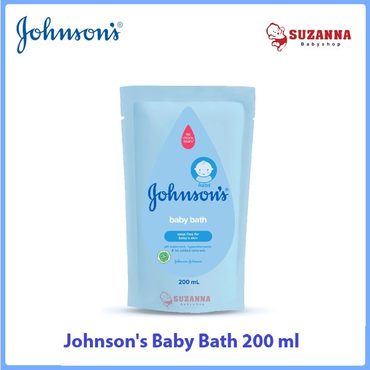 Jual Johnson's Baby Bath - Sabun Mandi Bayi Refill 200ml | Shopee Indonesia