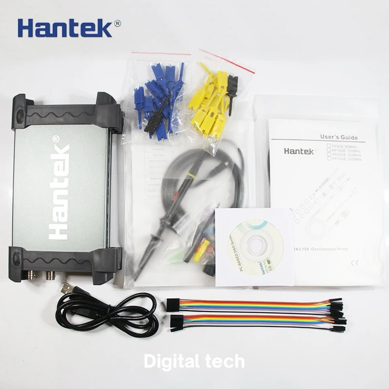 Jual PC USB Oscilloscope Hantek 6022BL Osiloskop Analyzer 6022 BL 16 ...