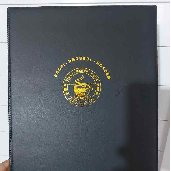 Jual Cover Menu Resto Cafe A4 Praktis | Shopee Indonesia