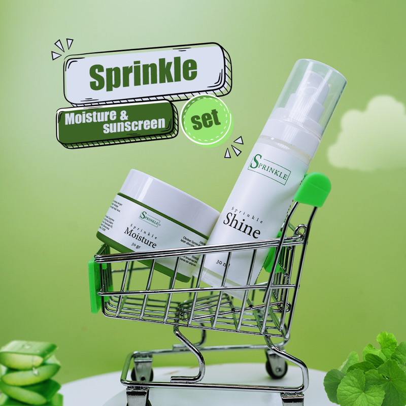Jual Promo Sprinkle Set | Sprinkle Moisture - Sprinkle Shine Pelembap ...