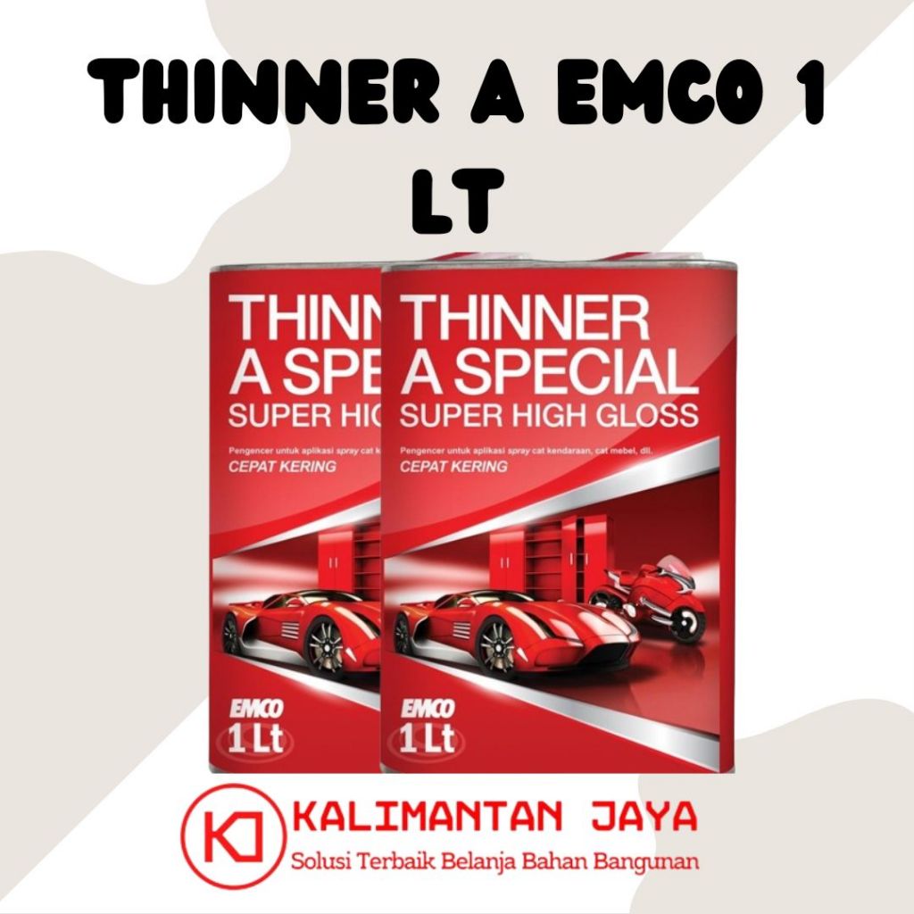 Jual Thinner A Special Super High Gloss Emco Shopee Indonesia