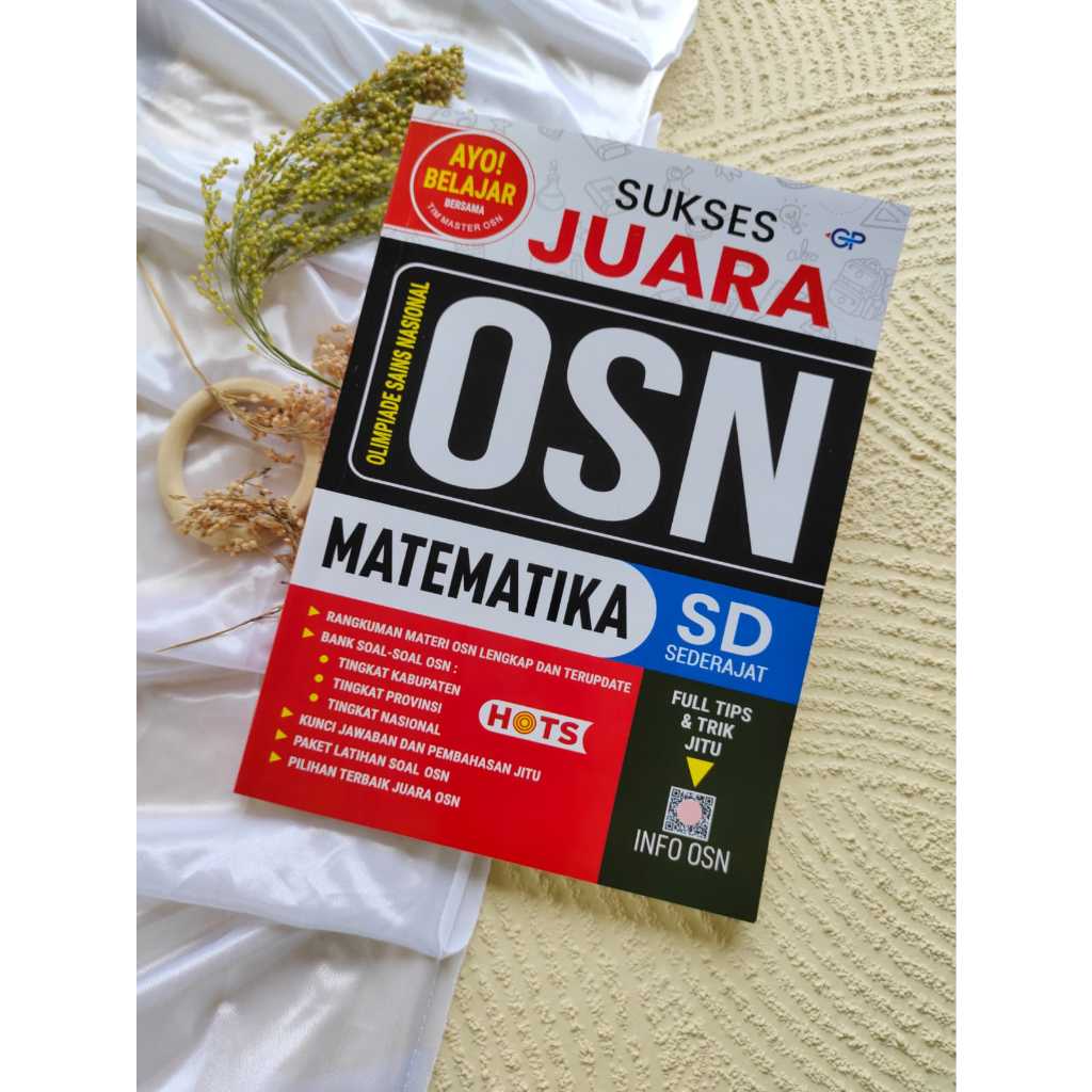 Jual Buku Panduan Juara Osn Sd Matematika Latihan Soal Dan Pembahasan Olimpiade Sains Nasional 1335