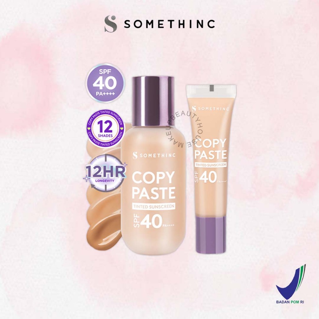 Jual SOMETHINC Copy Paste Tinted Sunscreen SPF 40 PA++++ - Skin Tint ...