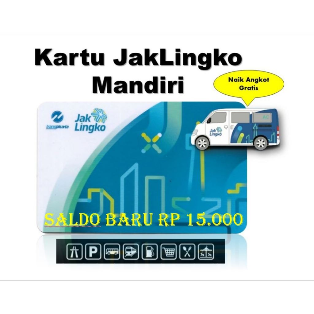 Jual KARTU JAKLINGKO ORI E-money Mandiri | Shopee Indonesia