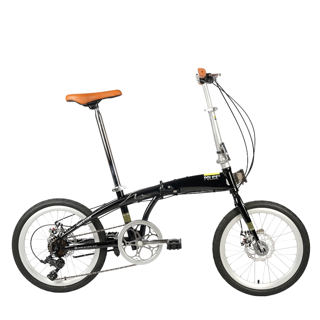 Jual Sepeda Lipat / Folding Police Milan 8 Sp 20 Inch Pastel Colour ...