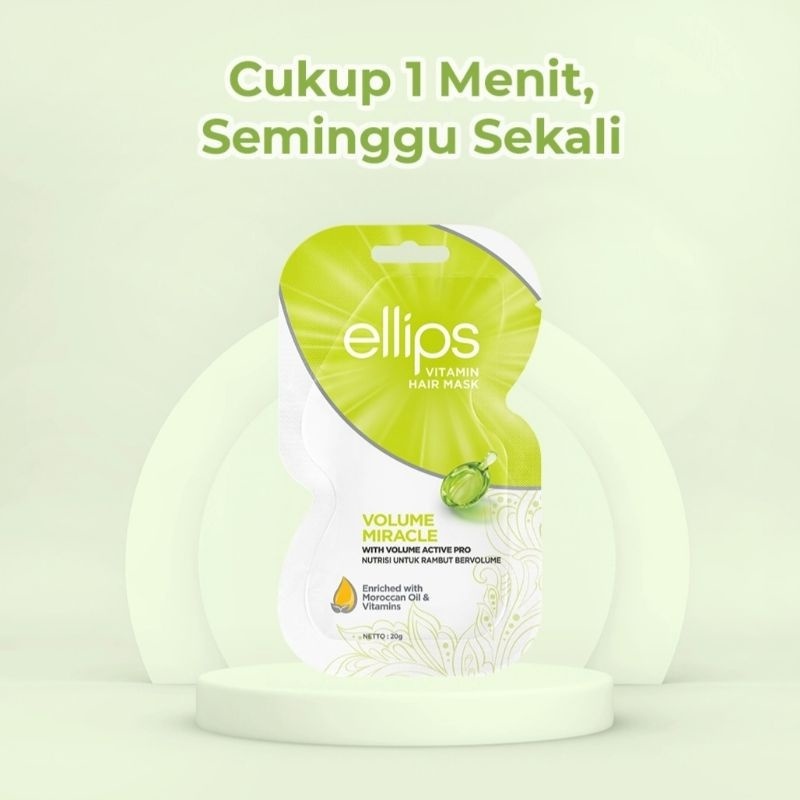 Jual Ellips Hair Mask | Masker Rambut Sachet 20gr | Shopee Indonesia