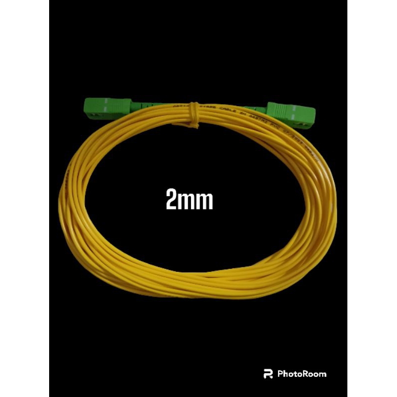 Jual PATCORE SC APC FIBER OPTIC / APC TO UPC 2mm panjang 3M / 5M/ 10M ...