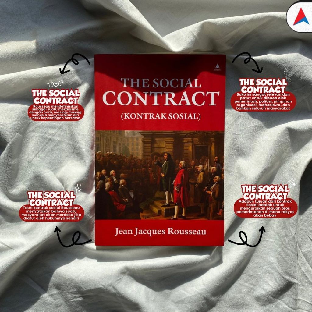 Jual Buku The Social Contract = Kontrak Sosial - Jean Jacques Rousseau ...
