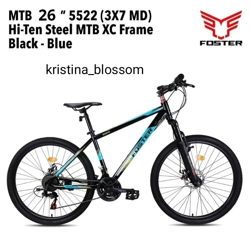 Jual Sepeda MTB gunung 26 inch besi 27.5 inch Fastron foster 260 MK 260 MX 260 AL DAL Alloy Shopee Indonesia