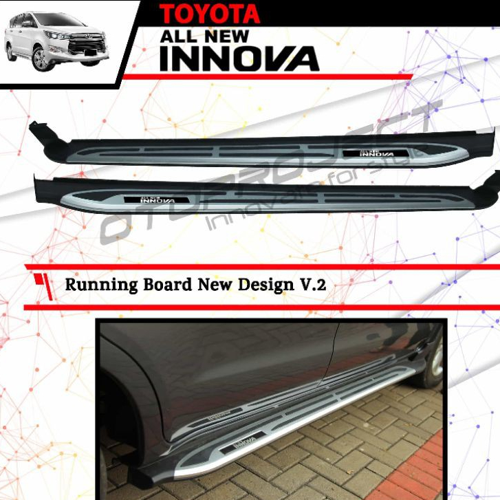 Jual Footstep All New Innova Reborn Pijakan Kaki Running Board Innova ...