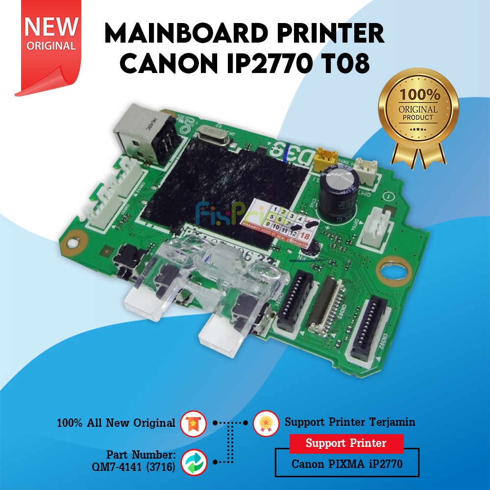 Jual Original Mainboard Canon iP2770 Logic Board IP 2770 Motherboard ...