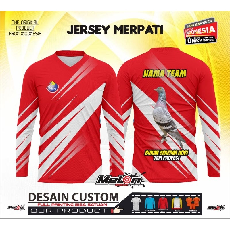 Jual Jersey Merpati Desain Custom Shopee Indonesia