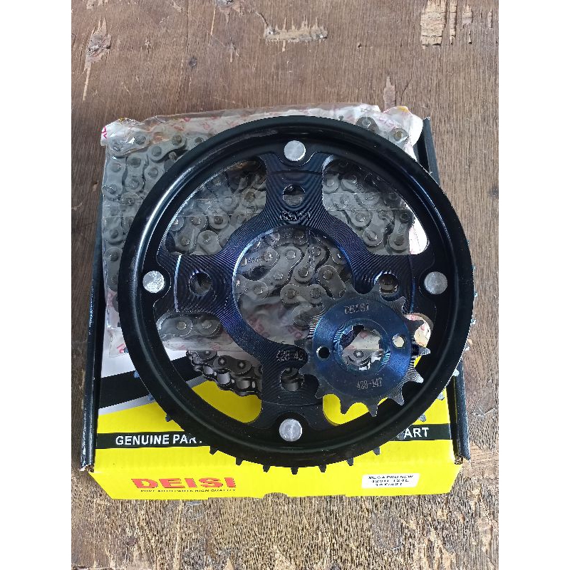 Jual GEAR SET CHAIN KIT MEGA PRO NEW/CB 150 R/ VERZA / SONIC 150