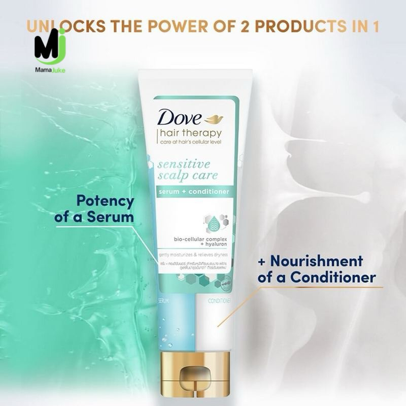 Jual dove therapy scalp care serum conditioner 230ml | Shopee Indonesia