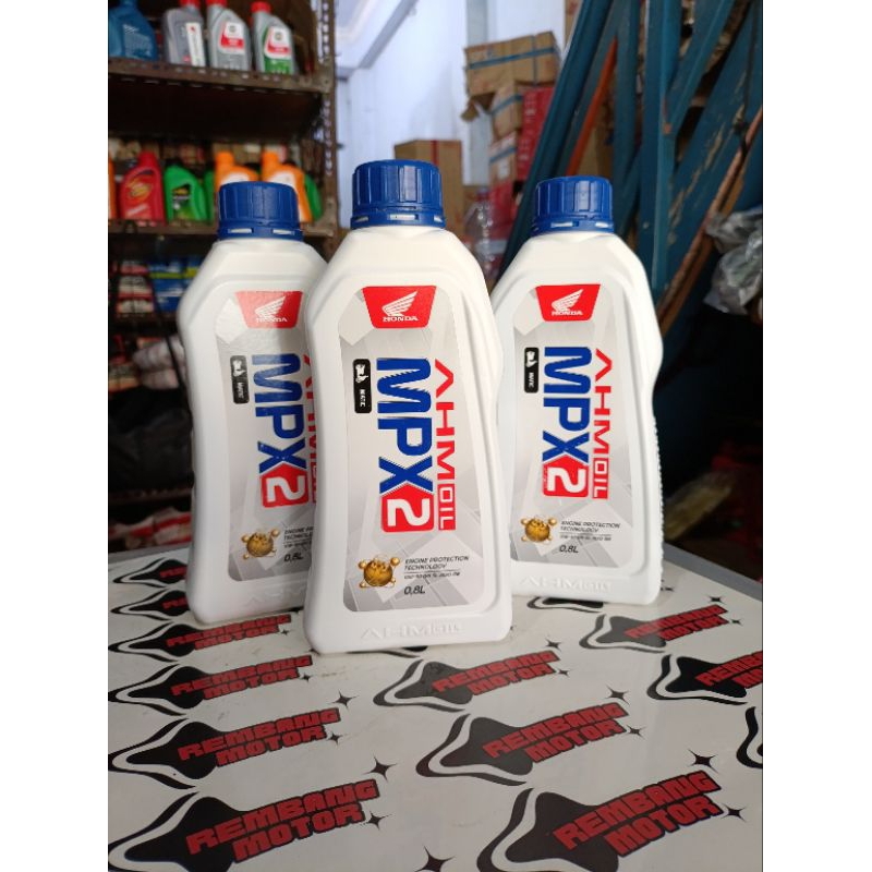 Jual NON LIVE OLI MPX2 AHM OIL MPX2 MATIC 0,8 SAE 10W-30 SL JASO MS ...