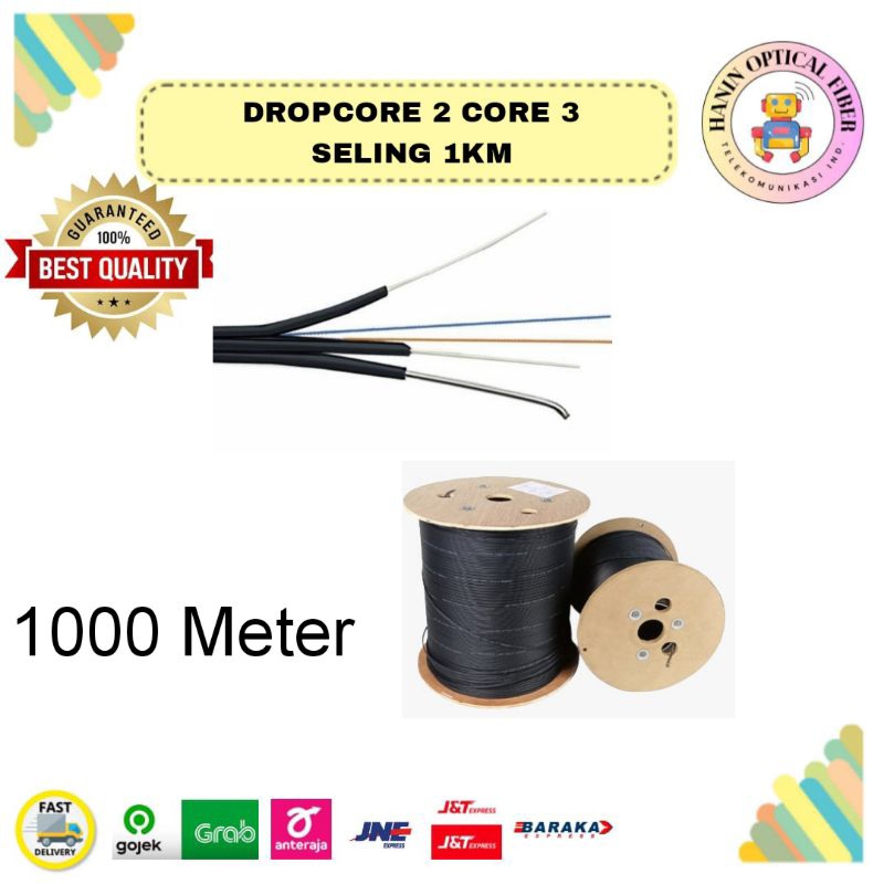 Jual Dropcore 2 core 3 Seling 1000 meter | Shopee Indonesia