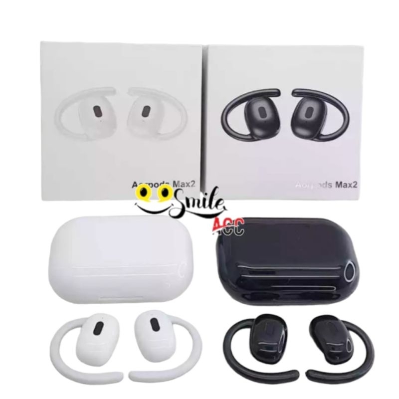 Jual Headset Bluetooth Airpods Max Earphones Aorpods Max2 Sport