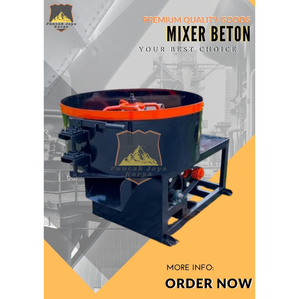 Jual Mixer Adukan Semen Untuk Pembuatan Beton/Batako/Paving Block Dll ...