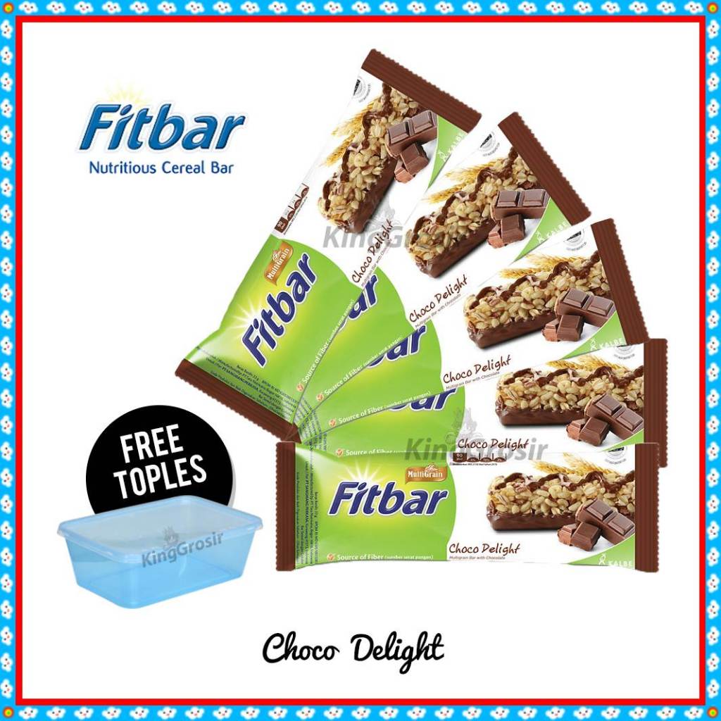 Jual Fitbar Cemilan Diet Sehat 1 Box Isi 12 pcs (20gr) | Shopee Indonesia