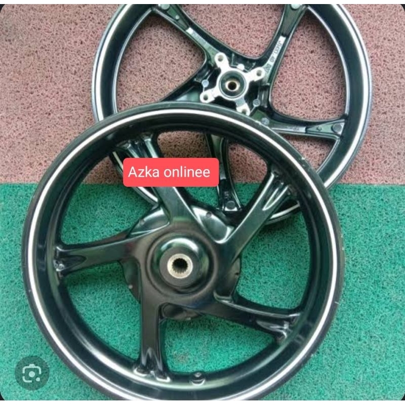 19 inch spaakwiel chroom Tomos 2L / 3L achterwiel A-kwaliteit