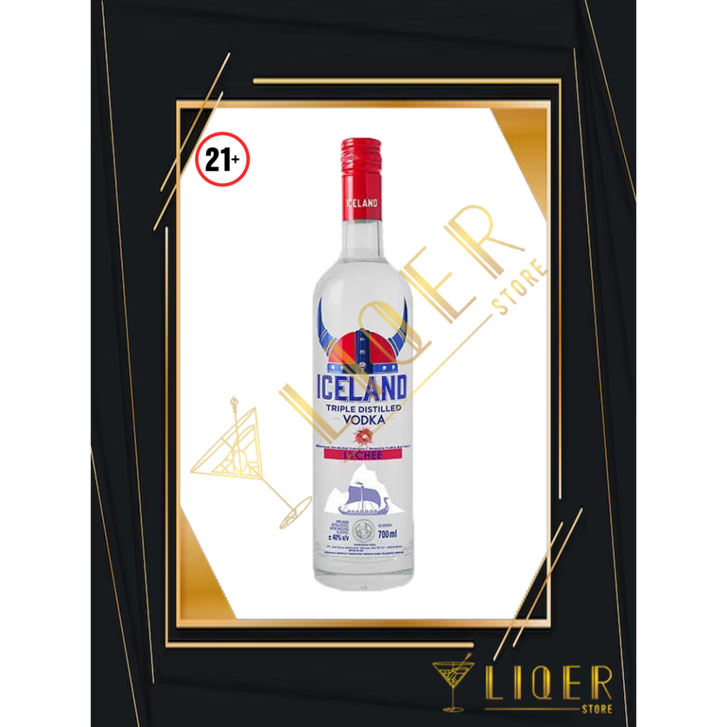 Jual Iceland Vodka Lychee - Vodka botol rasa Leci 700ml | Shopee Indonesia