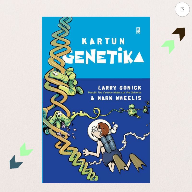 Jual Buku Kartun Genetika - Larry Gonick dan Mark Wheelis | Shopee ...