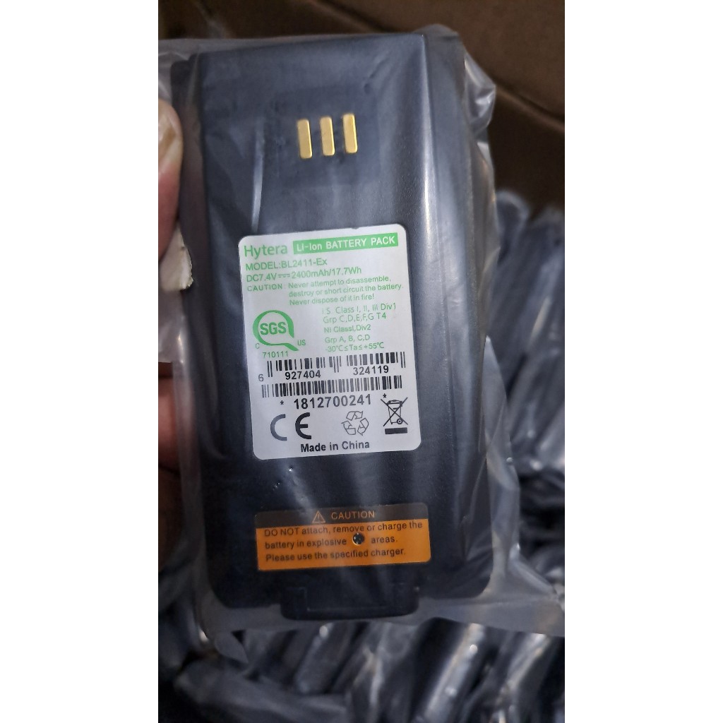 Jual Battery Ht Hytera Pd788 Baterai Hytera PD 788 Tipe BL-2411 Ex ...