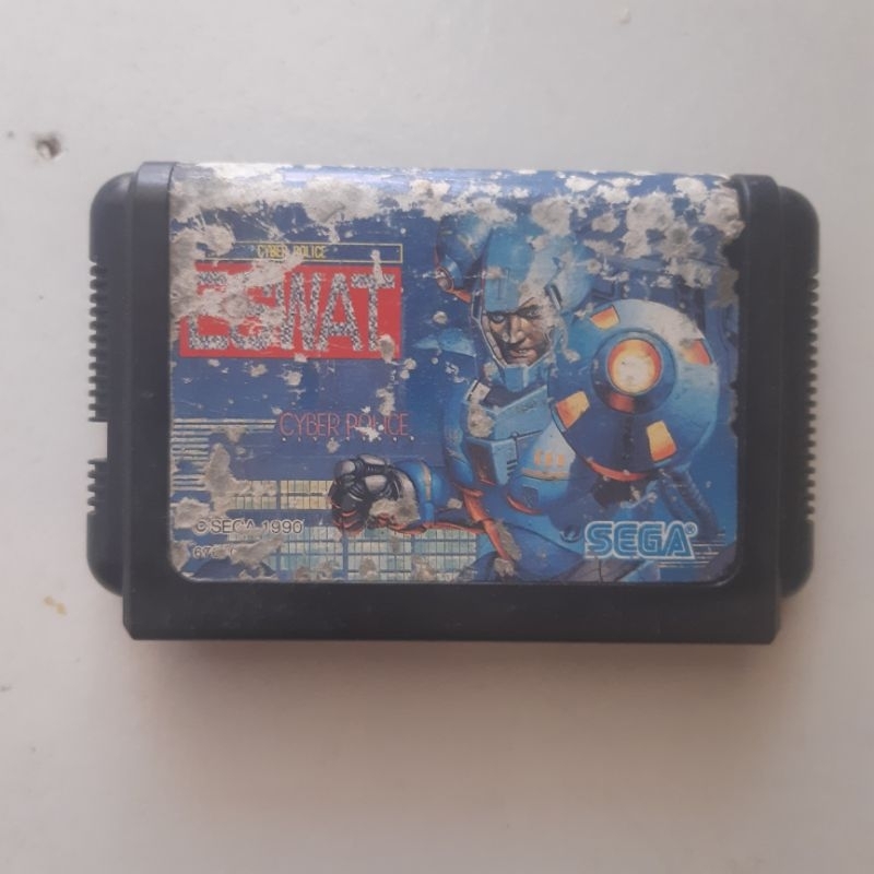 Jeu Eswat Sur Sega Megadrive - Version Japonaise NTSC-J (G-4029) - Complet Et Testé