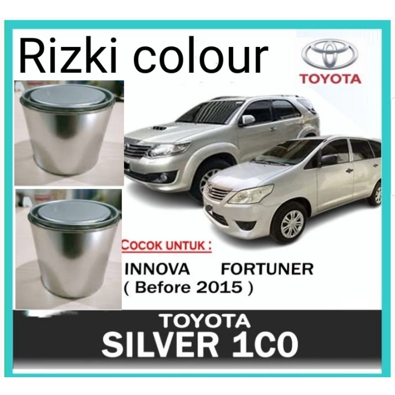 Jual Cat Toyota Innova Fortuner Silver 1CO Cat Silver Ke Kuningan PU ...