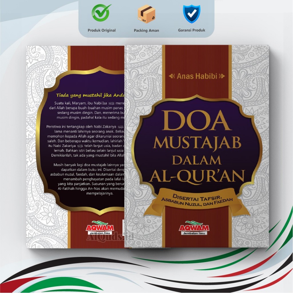 Jual Buku Doa Mustajab Dalam Al-Qur'an Disertai Tafsir, Asbabun Nuzul ...