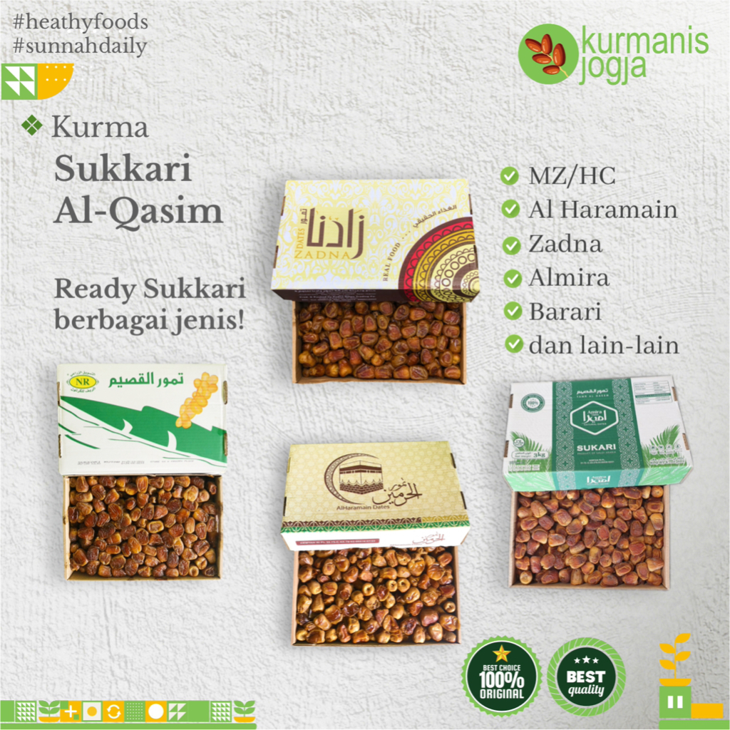 Jual Kurma Sukari di Jogja