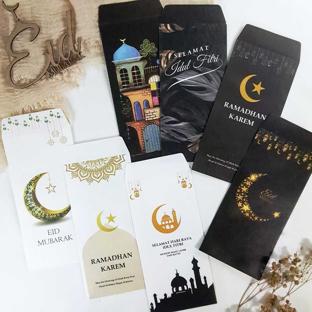 Jual [ISI 10 LEMBAR] AMPLOP LEBARAN 2025 / AMPLOP IDUL FITRI 2025 / AMPLOP ANGPAU LEBARAN 2025