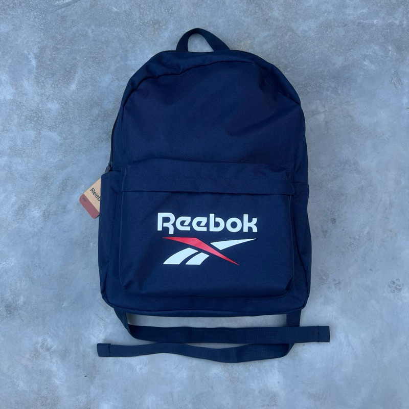 Jual Reebok Vector Backpack Navy Original Resmi | Shopee Indonesia