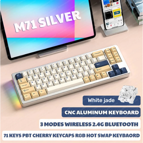 Jual XINMENG M71 V2 Aluminum Mechanical Keyboard | Shopee Indonesia