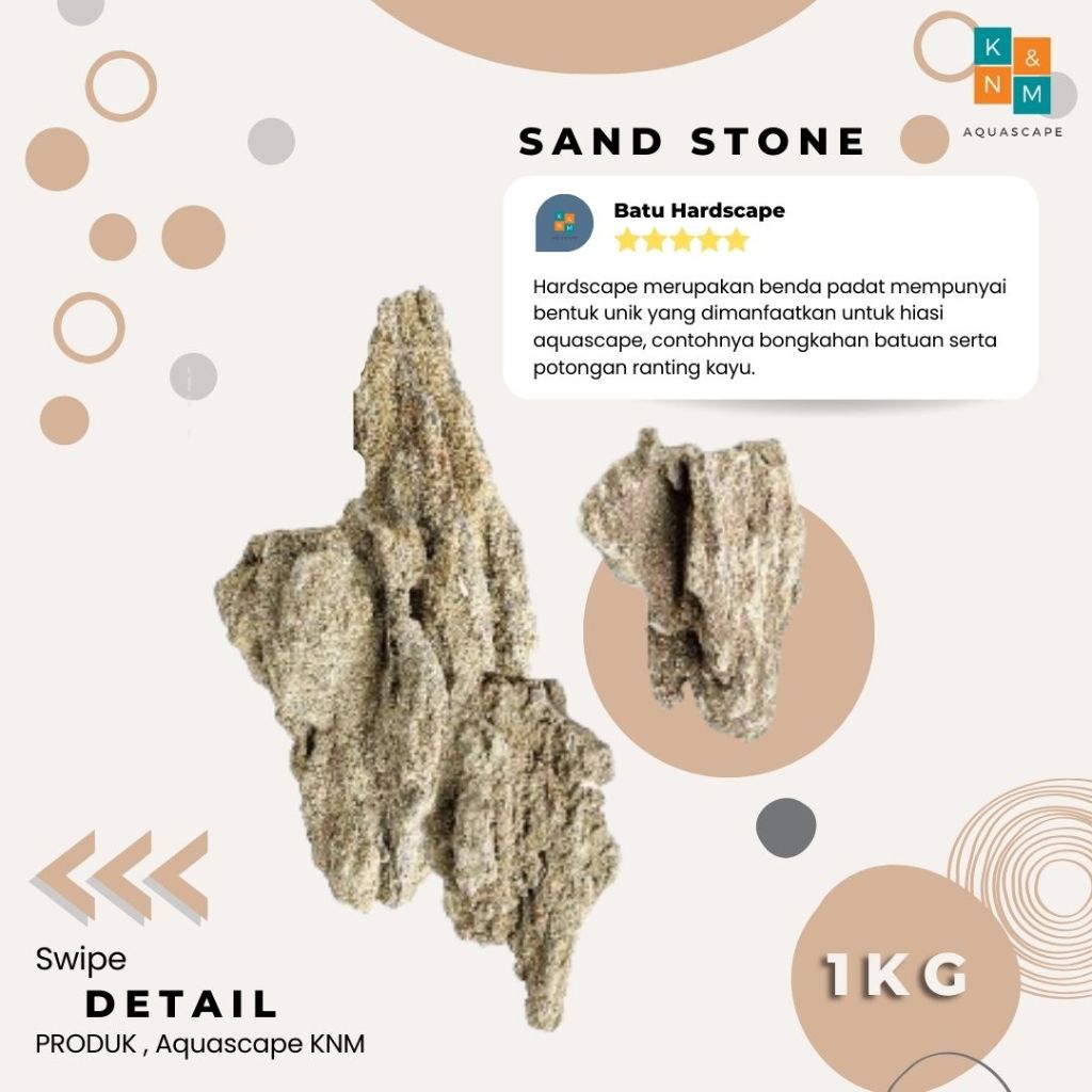 Jual Sand Stone Batu Hias Hardscape Aquascape Aquarium Tebing Bukit