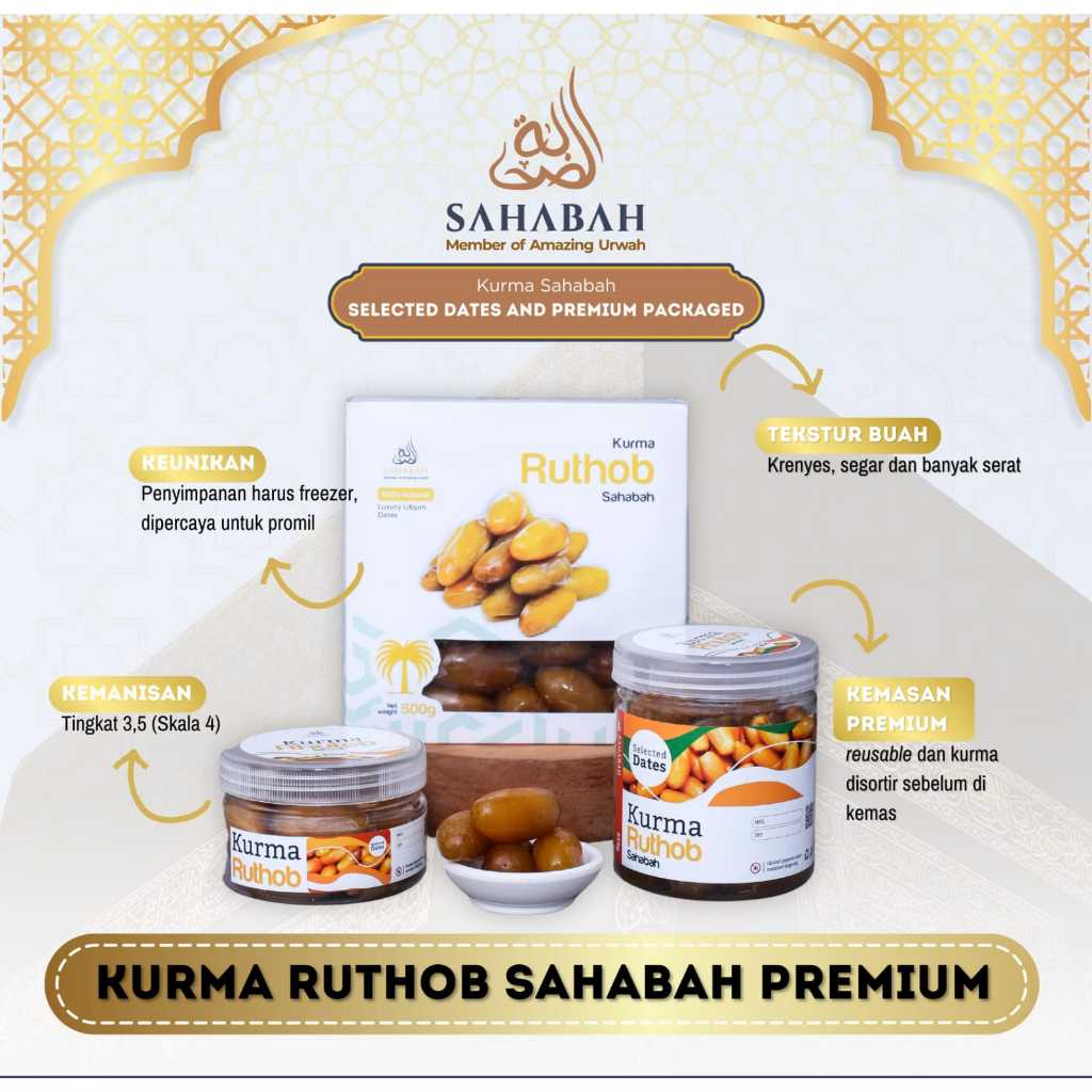 Jual Kurma Ruthob 250gr Fresh Kurma Muda Ruthab Libya Segar Bisa Untuk ...