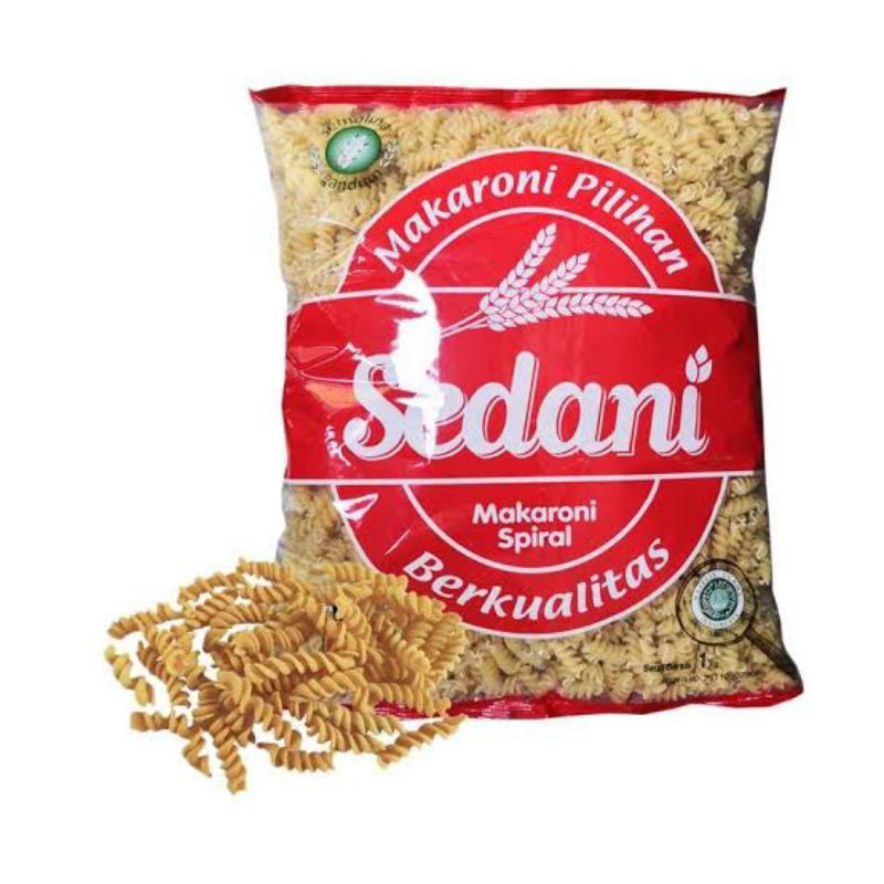 Jual Sedani Makaroni 1 Kg Pipa Spiral Kerang | Shopee Indonesia