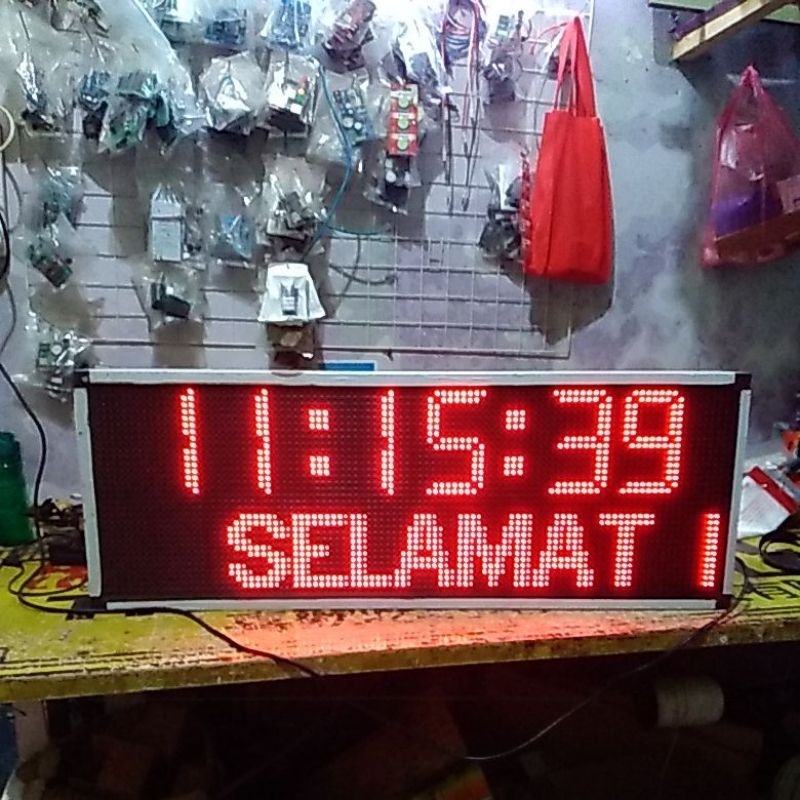 Jual Jam Digital Besar Type p10 2x3p Shopee Indonesia