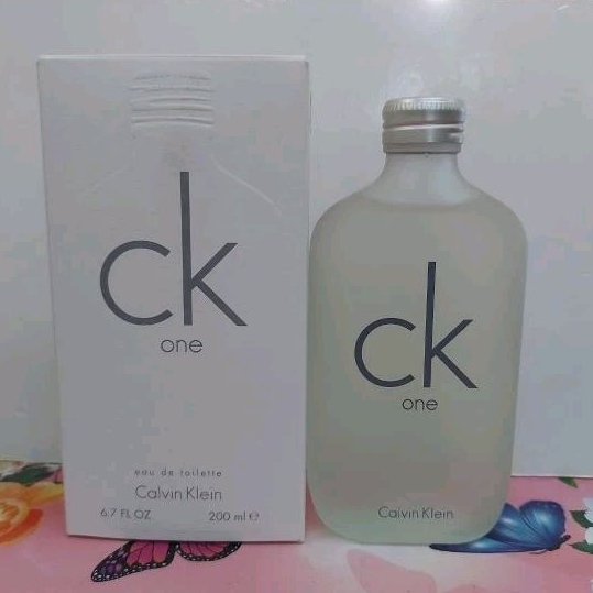 PARFUM ORIGINAL CK One EAU DE TOILETTE 200ML