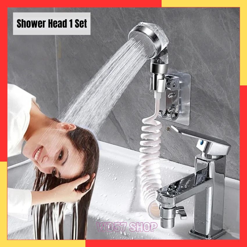 Jual Kepala Shower Keran Kamar Mandi Wastafel Cuci Rambut Salon Kran ...