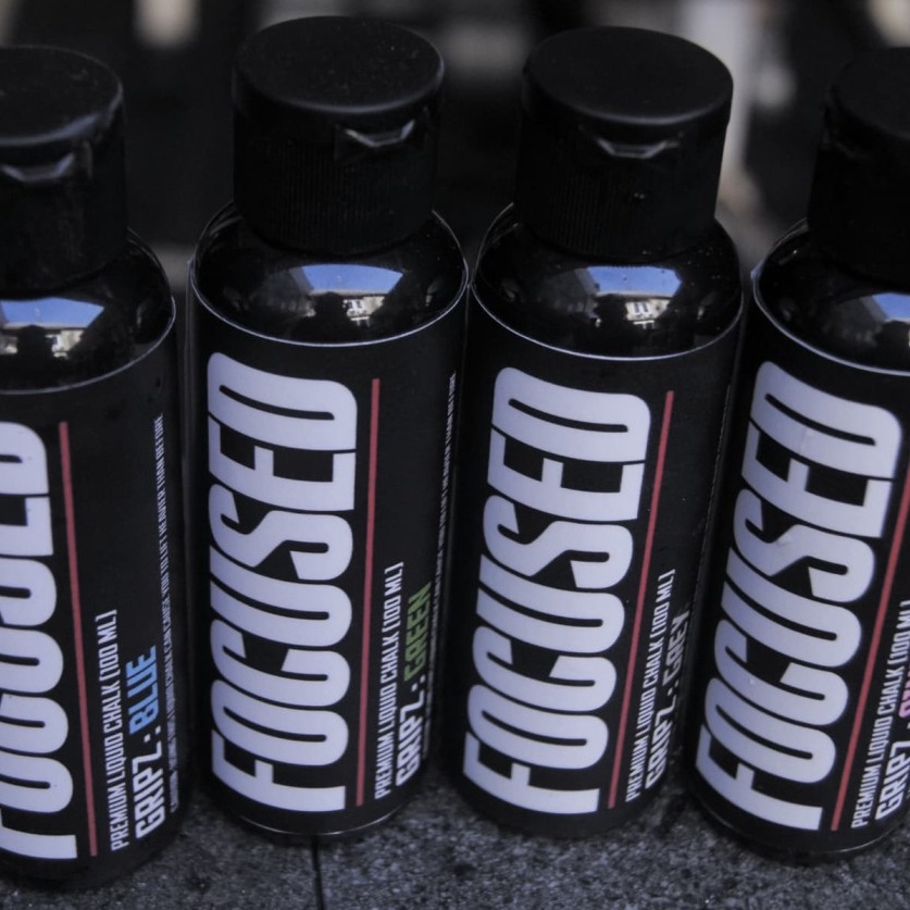 Jual Super Feedback FOCUSEDFITNESS LIQUID CHALK POWERLIFTING