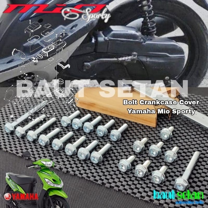 Jual Baut Blok Cvt Yamaha Mio Sporty Dan Smile Mode Dua Kunci Shopee