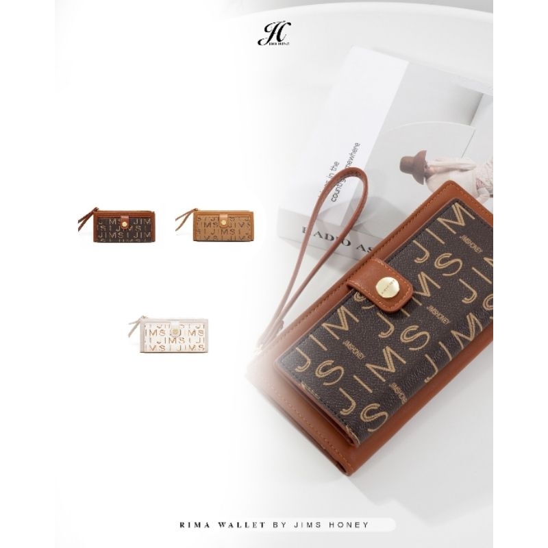 Jual JIMS HONEY RIMA WALLET DOMPET WANITA (FREE BOX EXLUSIVE) | Shopee ...