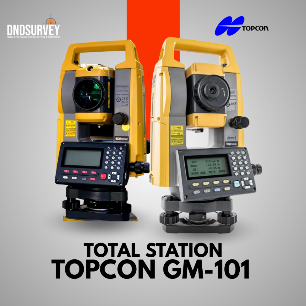 Jual Total Station Topcon GM-101 - Total Station Topcon Laser ...