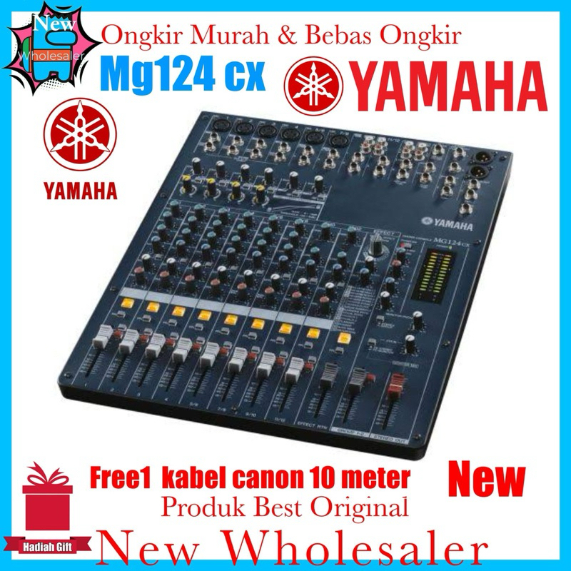 Jual Mixer Audio mixing Yamaha Mg124Cx New Original import luar garansi