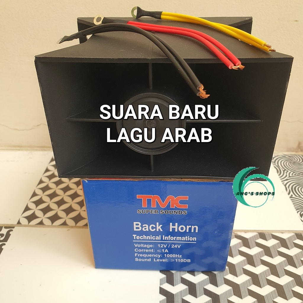 Jual Back Horn Alarm Mundur Klakson Atret Truck 3 Suara Suara